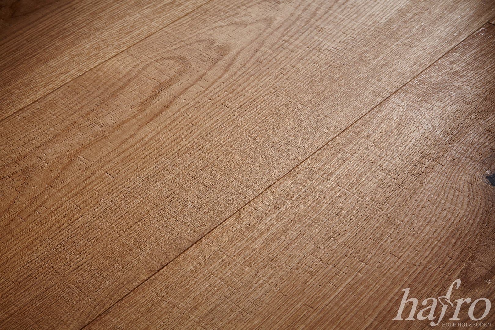 Lotto 50/100m²  Urban Parquet Termotrattato HAFRO Rovere Effetto Moschettato Oil - 5