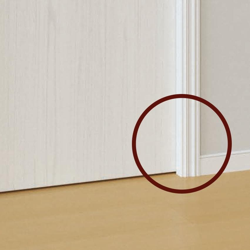 Coprifilo Mostrina lista telaio porte e in Legno massello DUCALE 60x11 (prezzo al metro) - 3