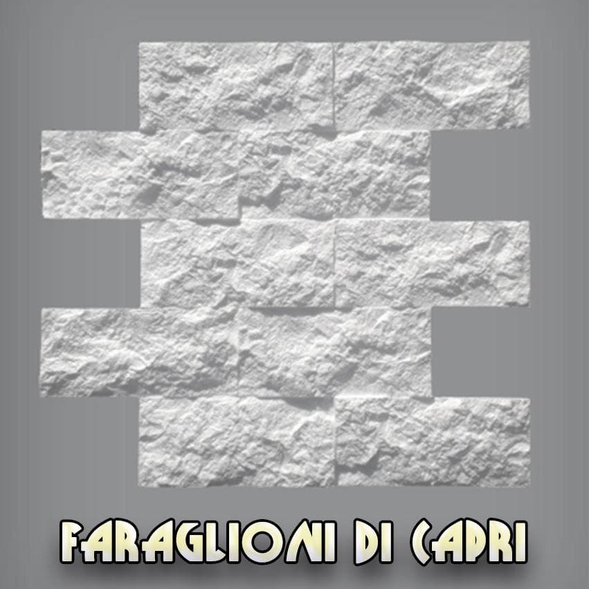 PANNELLI IN EPS AL PEZZO, effetto pietra o mattoni rivestimento per pareti, muri - 11
