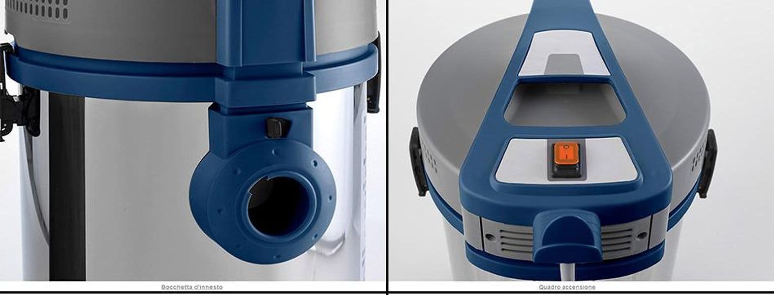 "POWER WD 36 P/L" ASPIRAPOLVERE WIRBEL 1250W ASPIRATORE SOLIDI - LIQUIDI - 3