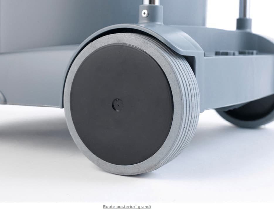 ASPIRATORE SOLIDI - LIQUIDI "POWER WD 50 L" ASPIRAPOLVERE WIRBEL 1450W - 6