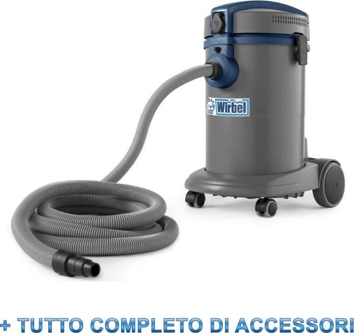 CARRELLO ASPIRATORE "POWER T D 36 P EL" 1250W CON PRESA ELETTROUTENSILI