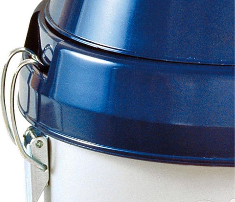 "829 P" ASPIRAPOLVERE SOLIDI LIQUIDI PROFESSIONALE 1100W WIRBEL CARRELLO 4 RUOTE - 2