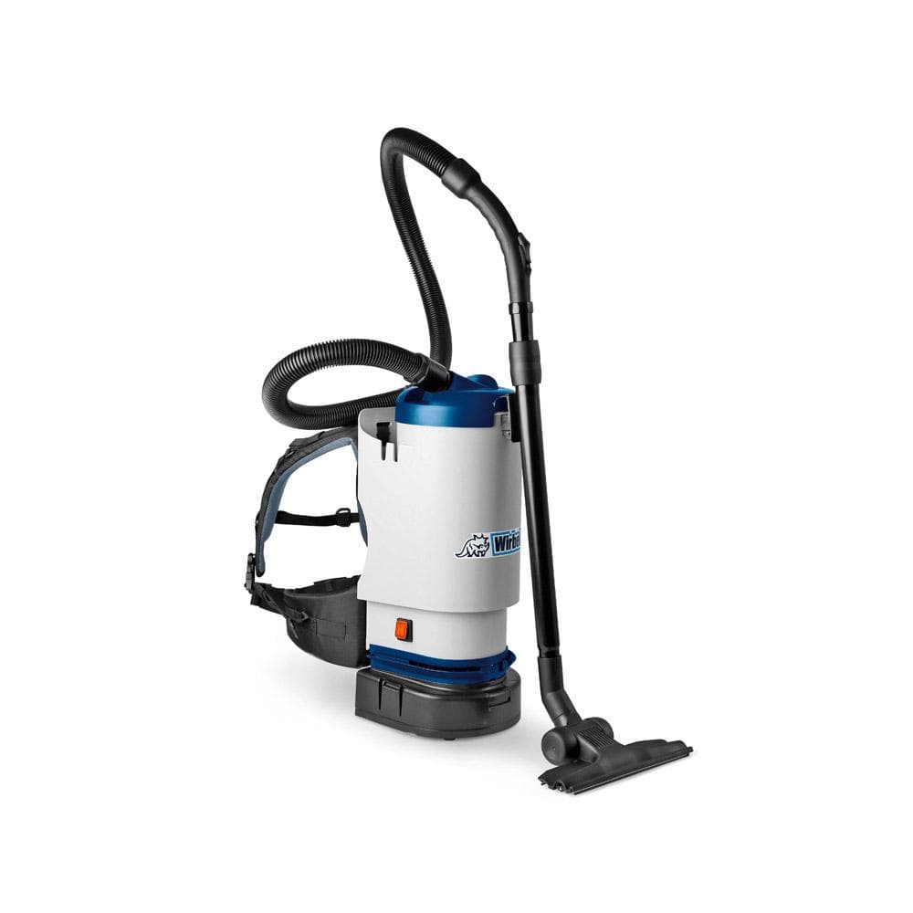 "W1 BC" ASPIRAPOLVERE ZAINETTO PROFESSIONALE 330W CON BATTERIA AL LITIO WIRBEL - 5