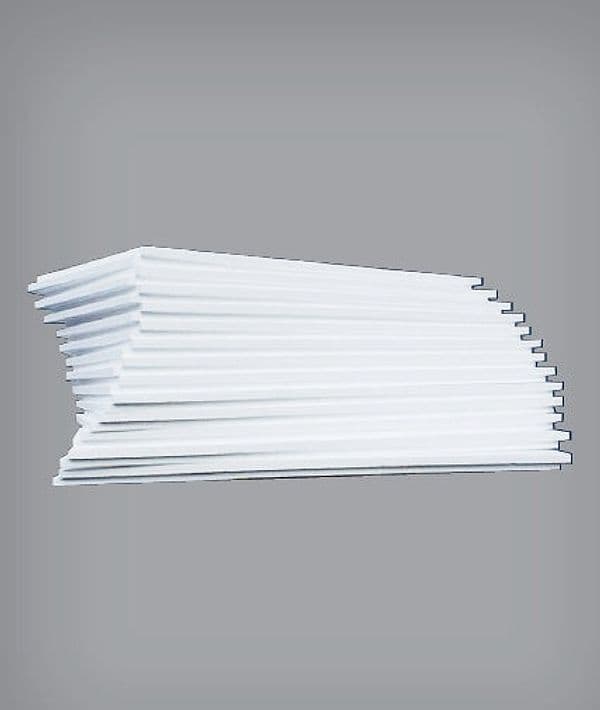 MQ 21 di STYROISOLA 2cm pannelli PS espanso in Lastre alta densità isolanti ed intonacabili per pareti, sottotetti e sottopavimenti. isolamento termico, acustico e antiumido. 60X120CM - 2