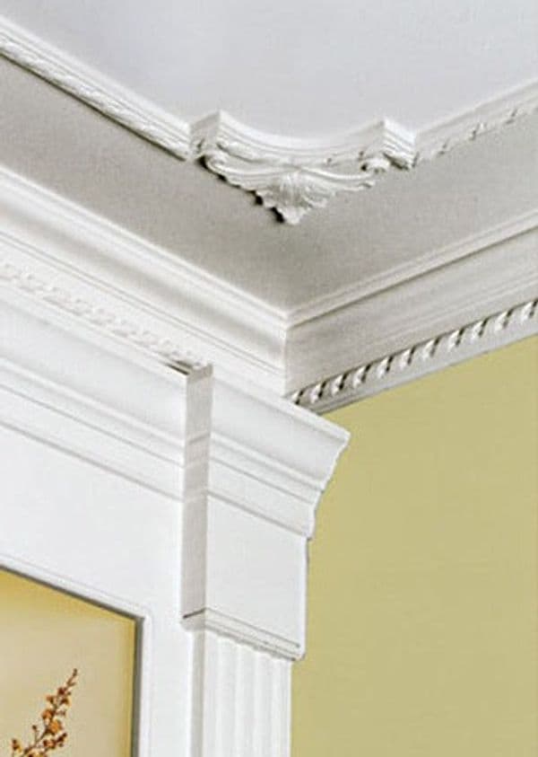 30ML di Cornice in polistirolo per soffitto modello "ANICE" (15 aste da 2ML) - 2