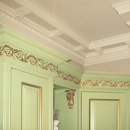ML 24 di Cornice SOFFITTO/PARETE in DUROPOLIMERO (C307) 200X19X19 - 4