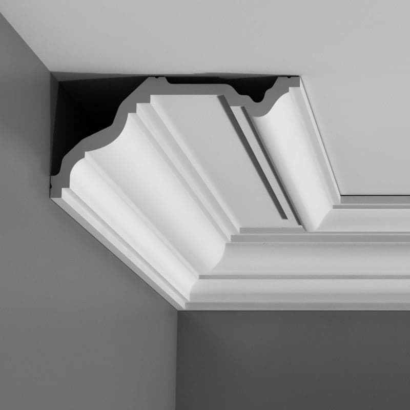 ML 20 di Cornice SOFFITTO/PARETE in DUROPOLIMERO (C332) 200X23X11,5 - 2