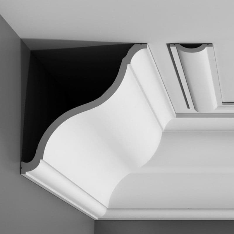 ML 18 di Cornice SOFFITTO/PARETE in DUROPOLIMERO (C335) 200X21,5X20 - 2