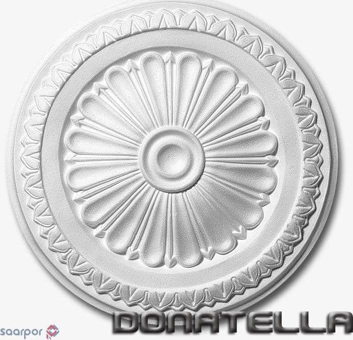 Rosone in polistirolo per soffitto modello DONATELLA diametro cm32