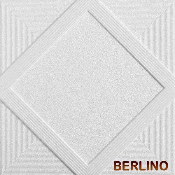 * CONFEZIONE MAXIRISPARMIO * MQ 12 di pannelli in polistirene espanso / polistirolo a soffitto ALTO SPESSORE 1,5cm  decorativi 3D antimuffa, isolanti termo/acustici DOPPIA DENSITA' con incastri 50x50cm - 12
