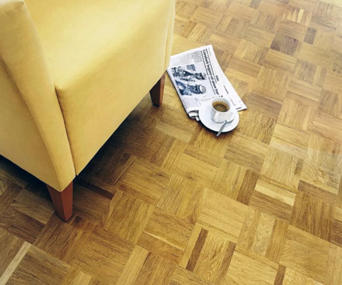Pacco da 4,92mq di Parquet tradizionale massello  Quadrotte a mosaico grezze ROVERE 160x160x8mm  € 39.99/Mq - 5