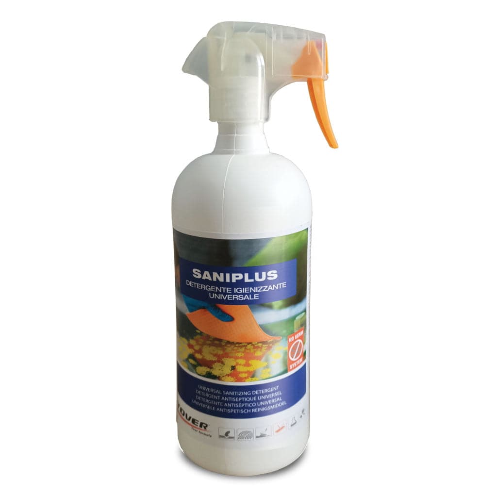 1LT&5LT Saniplus Detergente igienizzante per tutte le superfici. Antibatterico Sanificante - 2