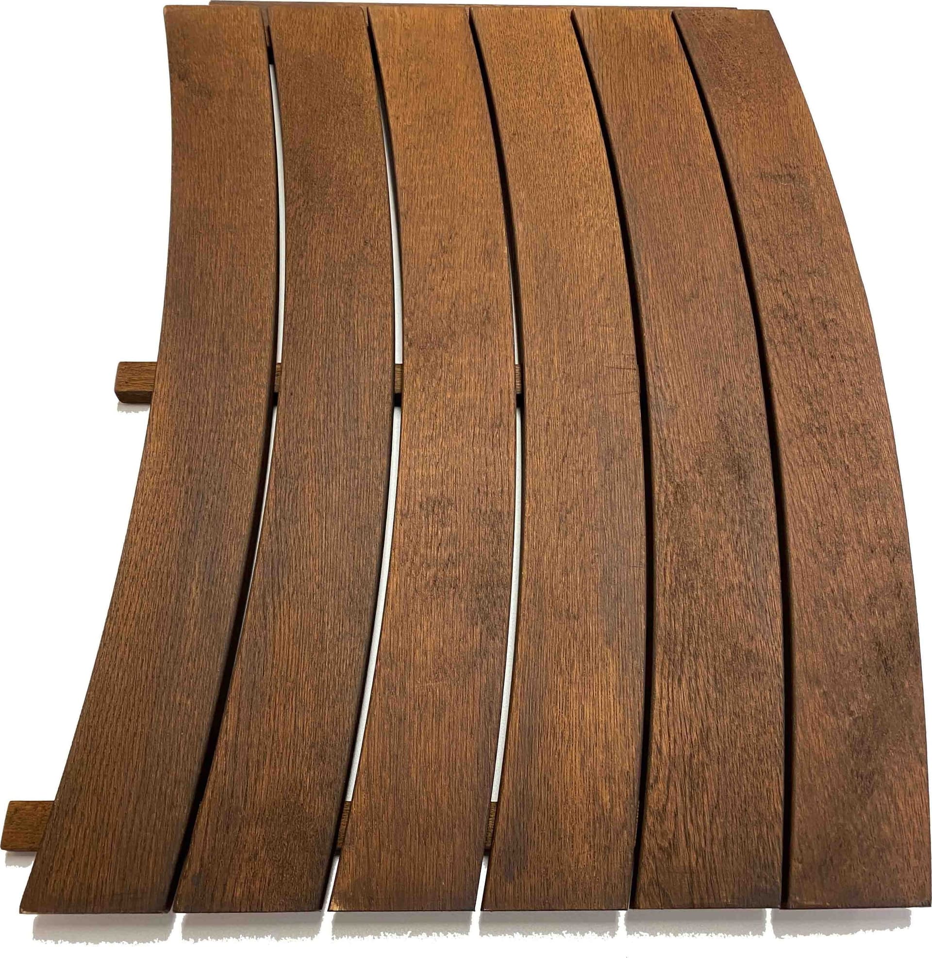 STOCK - 49.90mq - Decking ONDA RIVA in massello di Turkey Oak, moduli inclusa sottostruttura e trattamento - 2