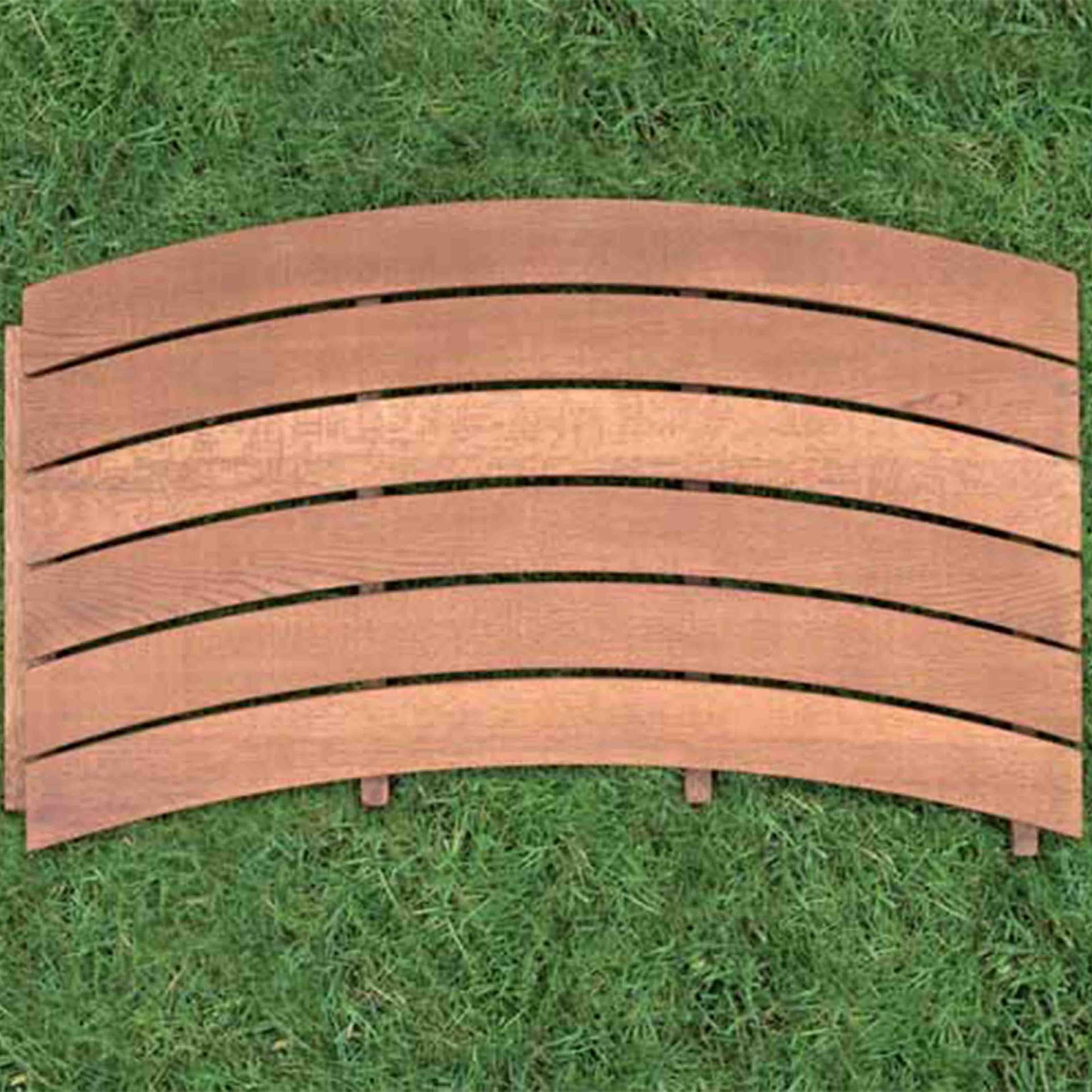 STOCK - 49.90mq - Decking ONDA RIVA in massello di Turkey Oak, moduli inclusa sottostruttura e trattamento - 8