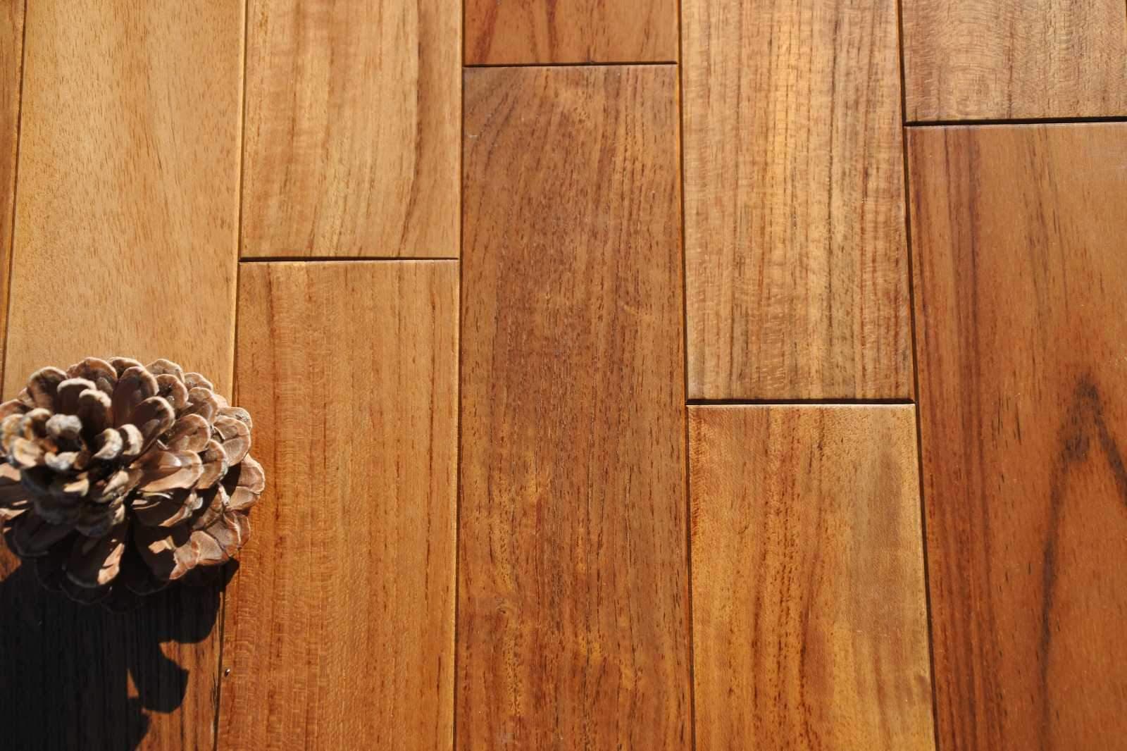 OFFERTA AL BANCALE (59.90€ AL MQ) 70MQ di  Parquet prefinito Massiccio in teak asia Finitura Vernice PRIMA SCELTA 10x60x420 microbisellato verniciato satinato a poro aperto posa anche a spina di pesce - 16