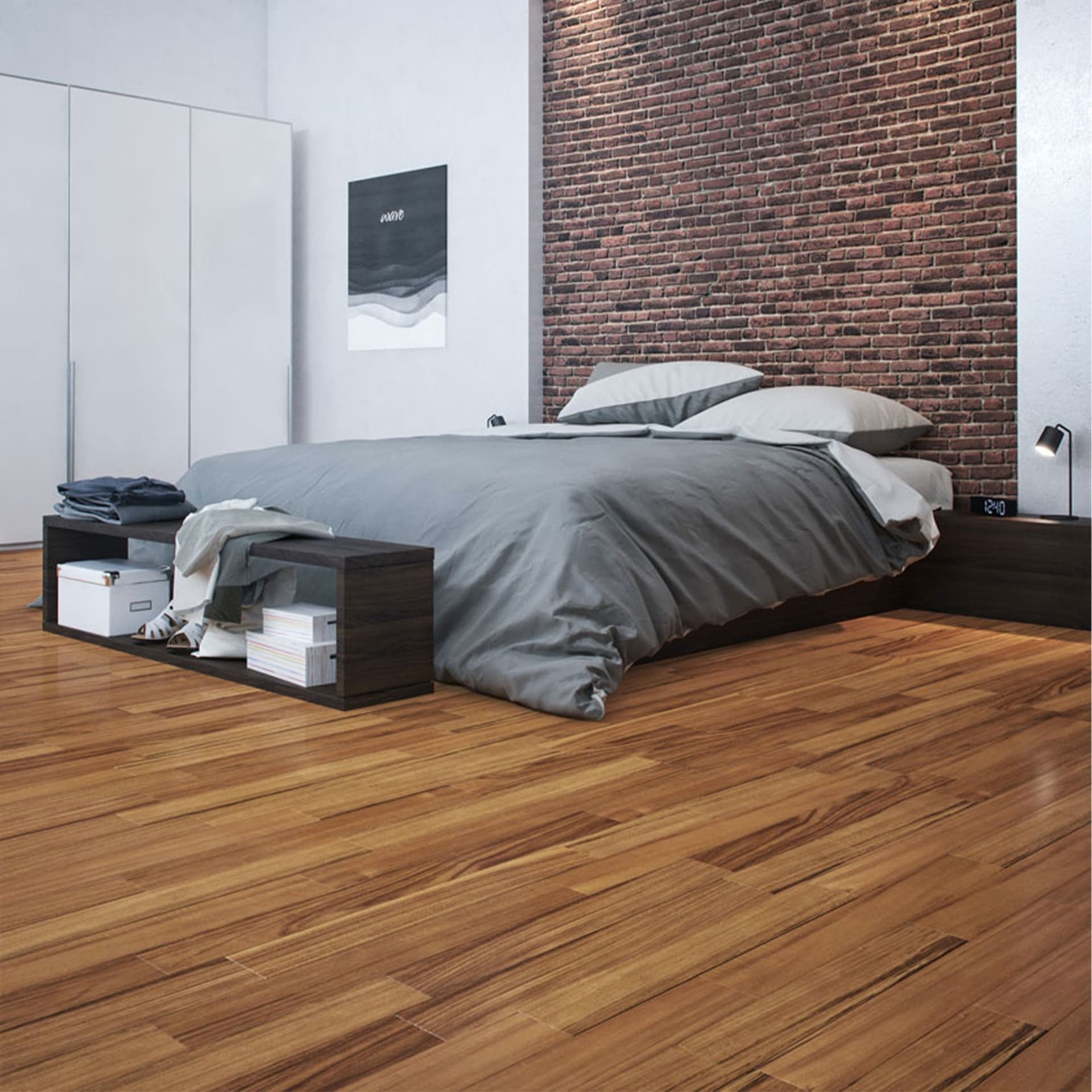 €64,90 Parquet prefinito in Teak Asia 10x70x490 (4mm nobile) semilucido non bisellato anche SPINA - 12