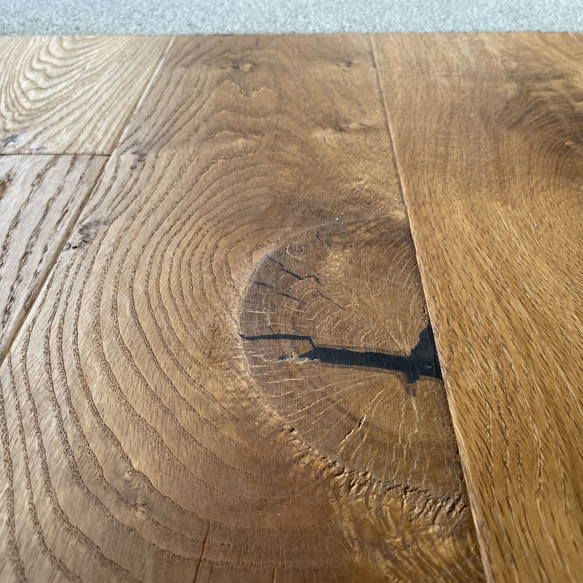 Maxilistone parquet "I MANUFATTI" quercia Thermo Olio/Cera 12x158x600/1830 piallata e bisellata a mano - 17