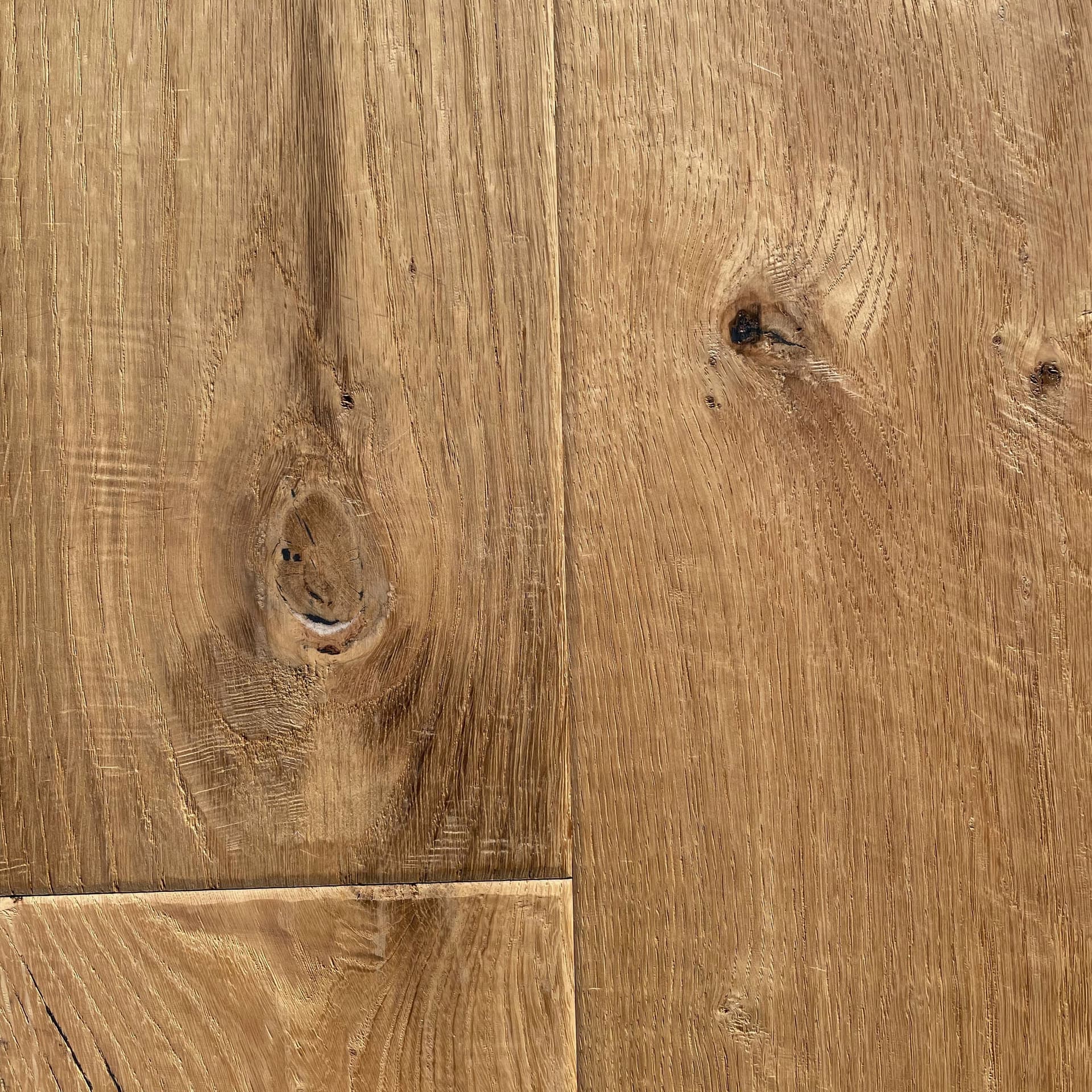 Maxilistone parquet "I MANUFATTI" quercia BIANCA Olio/Cera 12x158x600/1830 piallata e bisellata a mano - 12