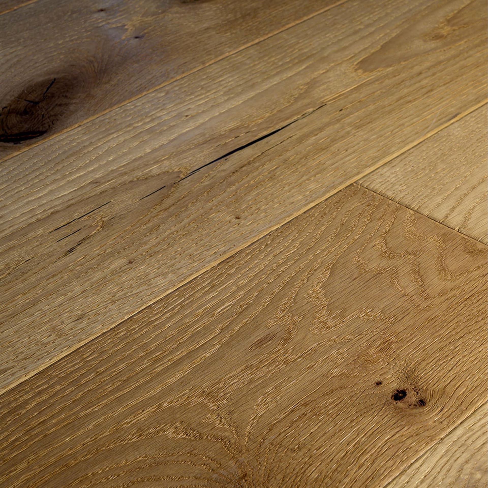 Maxilistone parquet "I MANUFATTI" quercia BIANCA Olio/Cera 12x158x600/1830 piallata e bisellata a mano - 13
