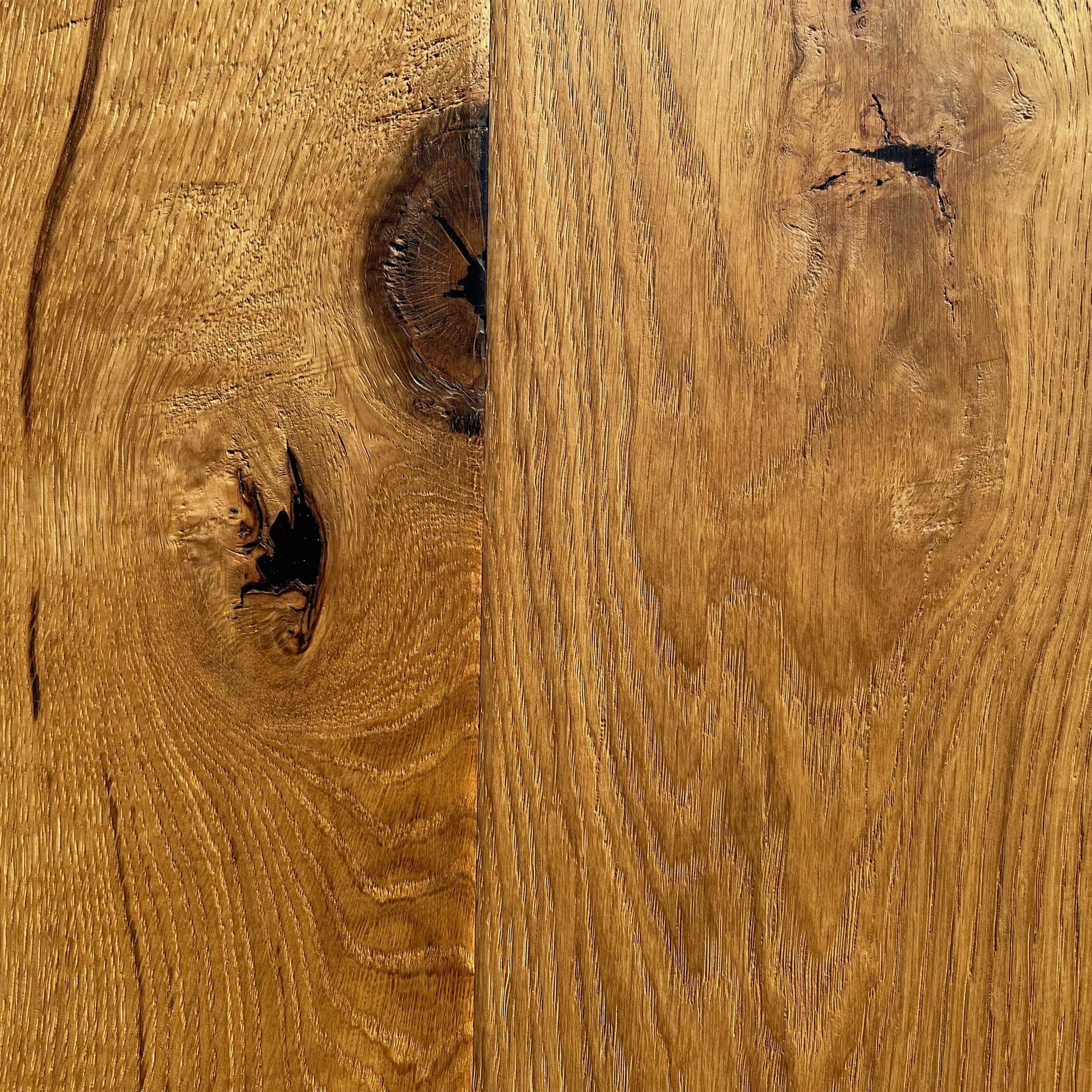 Maxilistone parquet "I MANUFATTI" quercia NATURALE Olio/Cera 12x158x600/1830 piallata e bisellata a mano - 15