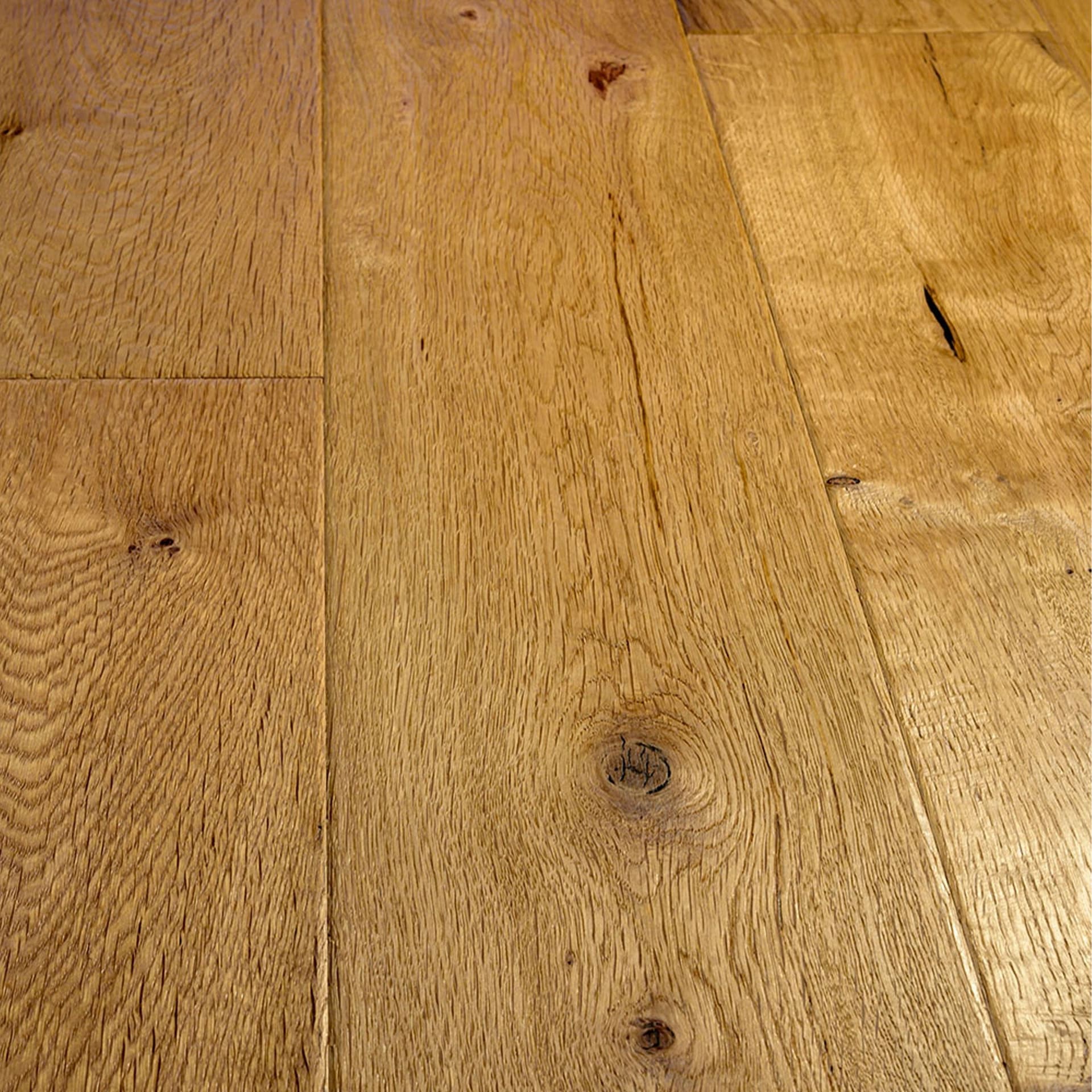 Maxilistone parquet "I MANUFATTI" quercia NATURALE Olio/Cera 12x158x600/1830 piallata e bisellata a mano - 9