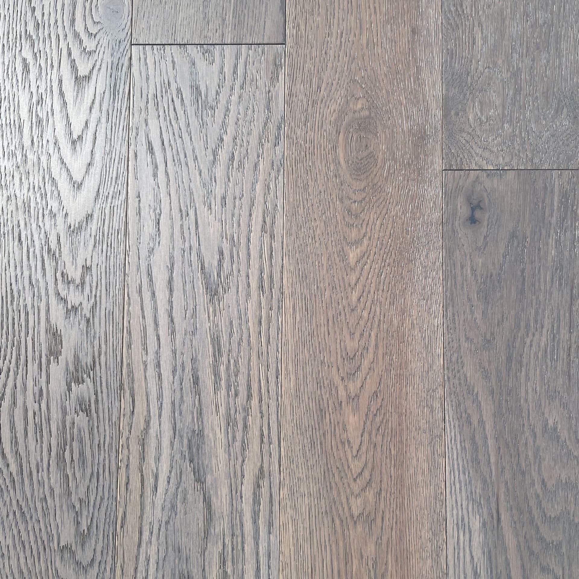 Pavimento in legno di rovere prefinito verniciato spazz. 10x125x900 linea PLANET mod. SWAMP - 7