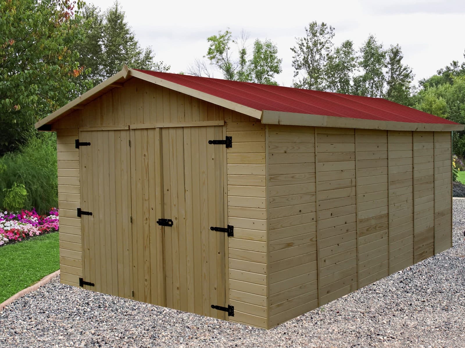 Garage A pannelli Senza Pavimento 280x40cm ED 2848 N - 3