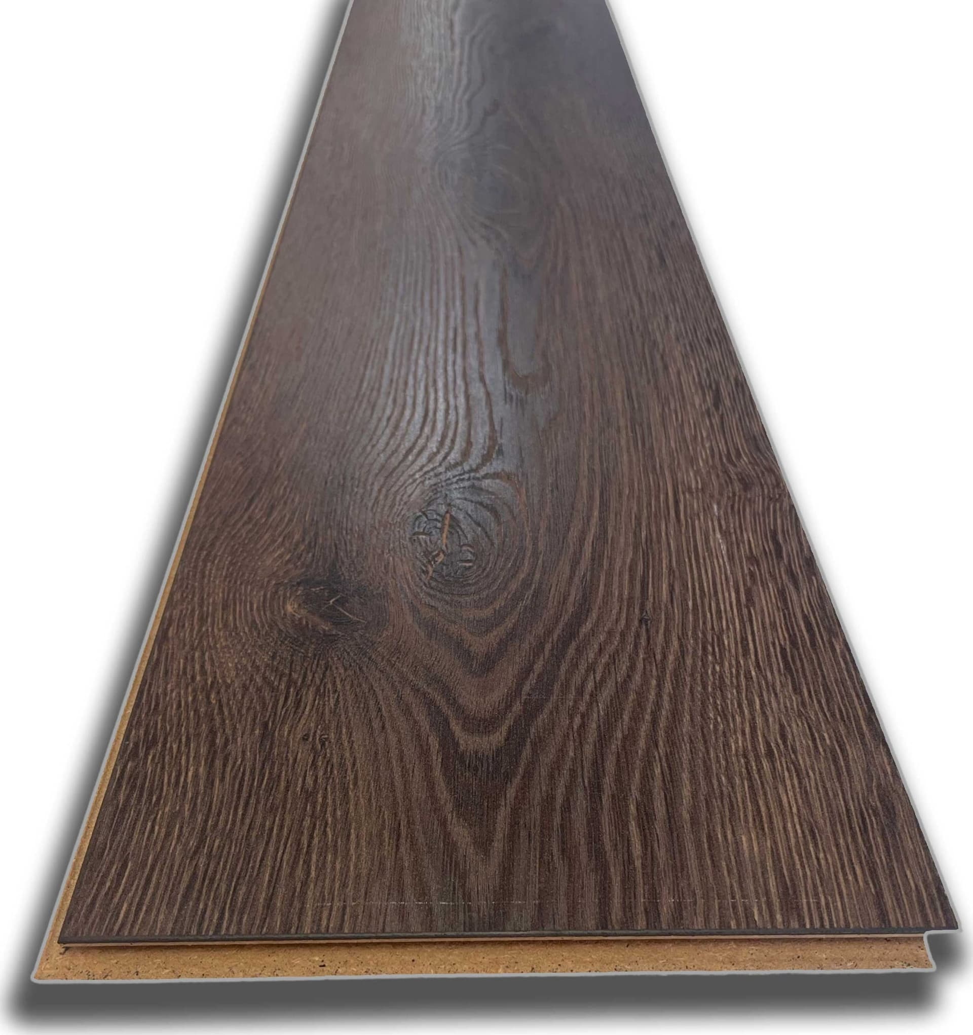 Pavimento in laminato 8mm Click Spazzolato bisellato Quercia Thermo 197x1205 - 4