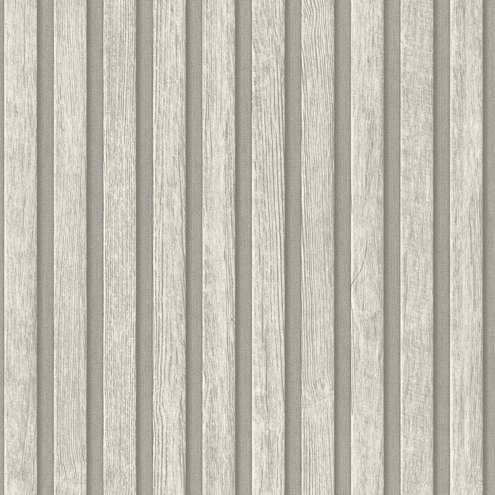 Rotolo da 5 mq di Carta da Parati LAMELLI LEGNO MILLERIGHE 3D effetto Boiserie PROVENZALE - 10