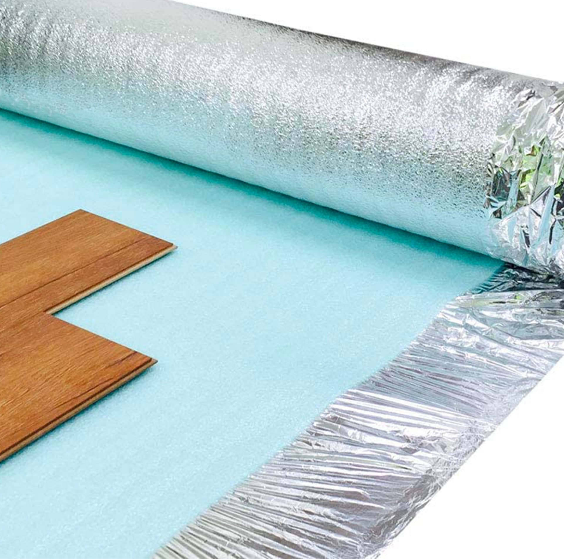 50mq di Tappetino per sottofondi normali e riscaldati, ACQUASTOP per Laminati e Parquet flottanti da 1,5mm - 4