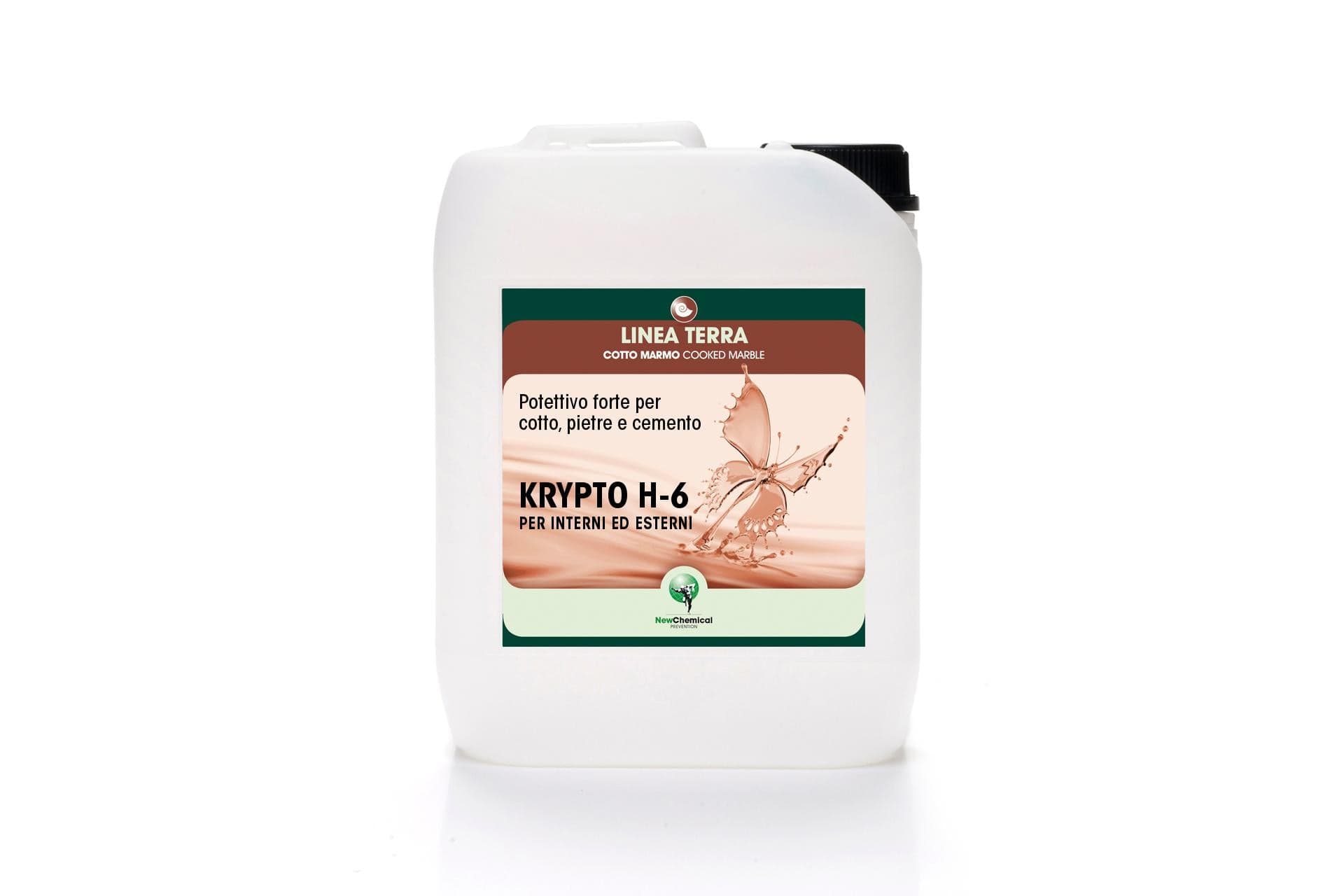 Krypto H-6 protettivo forte per cotto, pietra e cemento interno ed esterno - 6