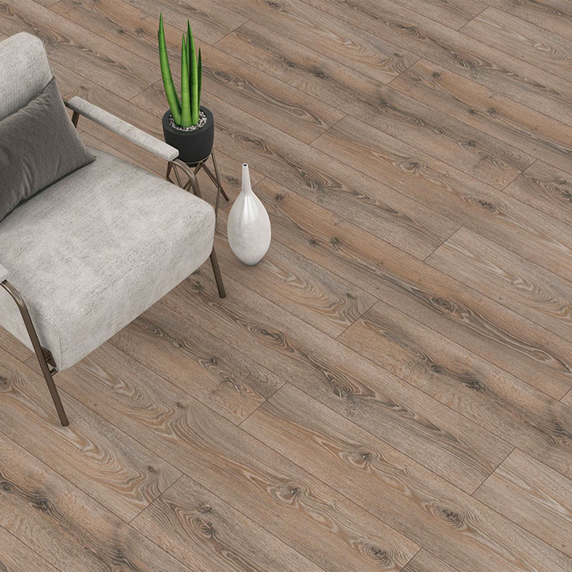 Pavimento in laminato 8mm AC4 Click bisell. Spazz. a registro NORMANDY 193x1205 HYDRO 24H (prezzo al m²) - 4