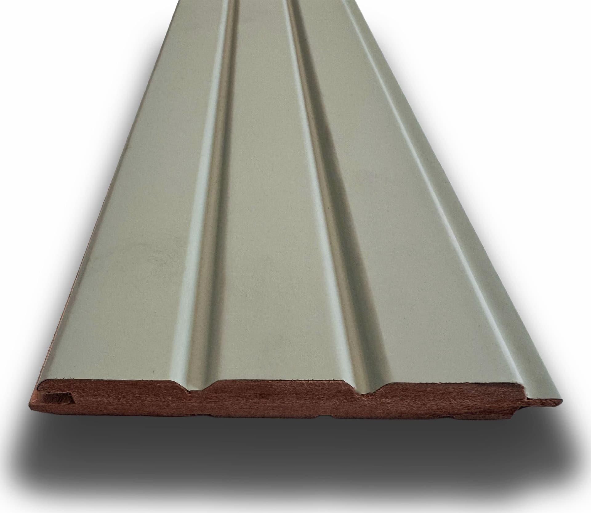 €5,35ml - Asta intera 14x117x2800mm di Rivestimento a Lamelli in fibra di legno SILK TOUCH - SALVIA VELVET - 2