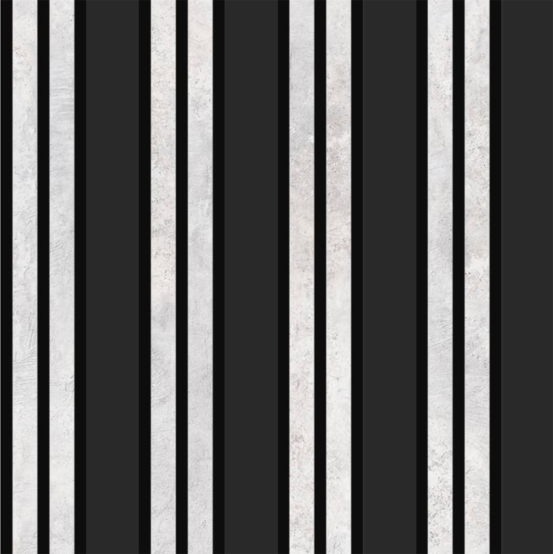 Pannello ACUSTICO arrotolabile (1,66mq) a Lamelli in Fibra di legno  mis. 9x600x2780mm BLACK + CHICAGO - 5