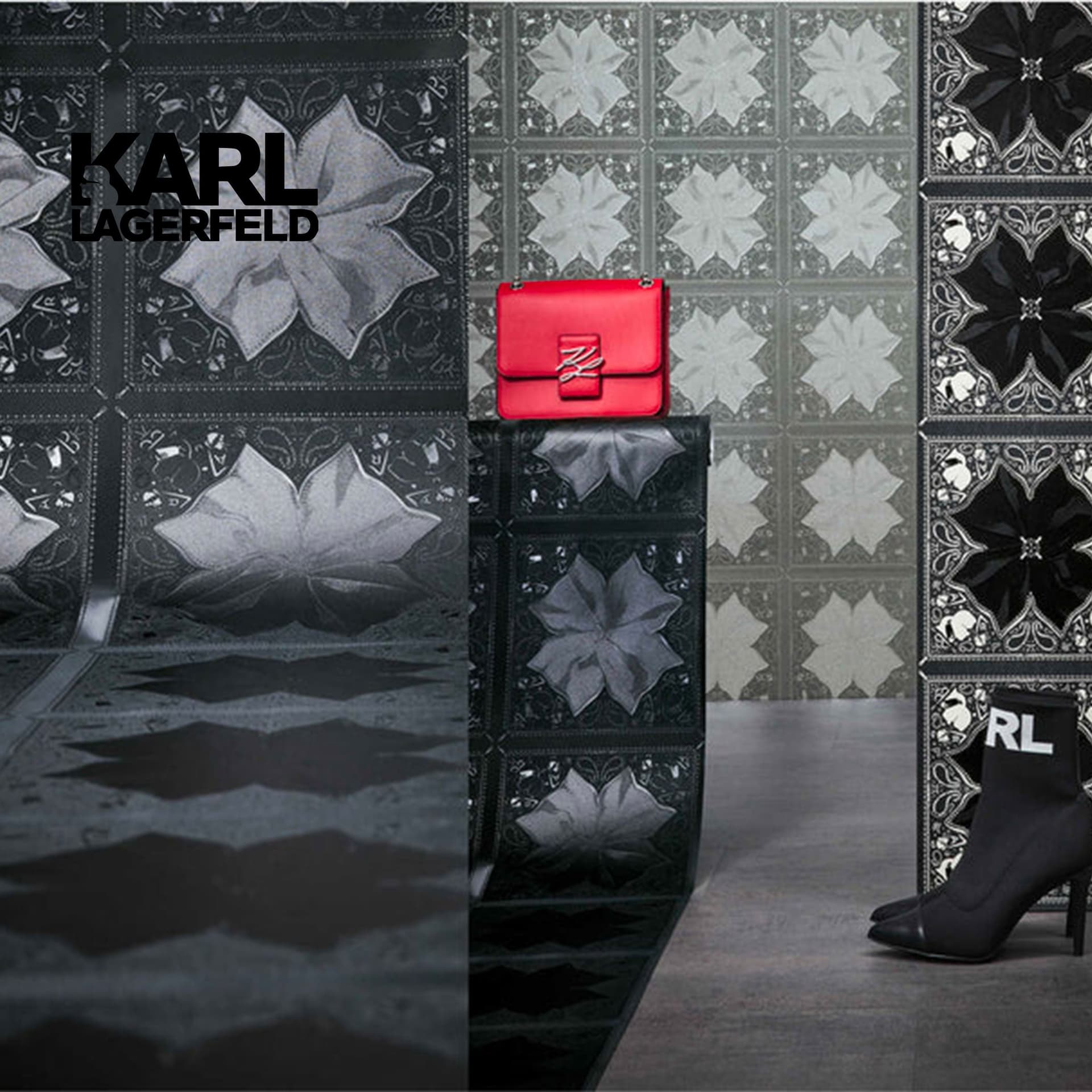 5,32mq Rotolo Carta da Parati griffata KARL LAGERFELD in TNT a rilievo multigloss PREMIUM 10,05x0,53mt cod. 37845-2 - 12