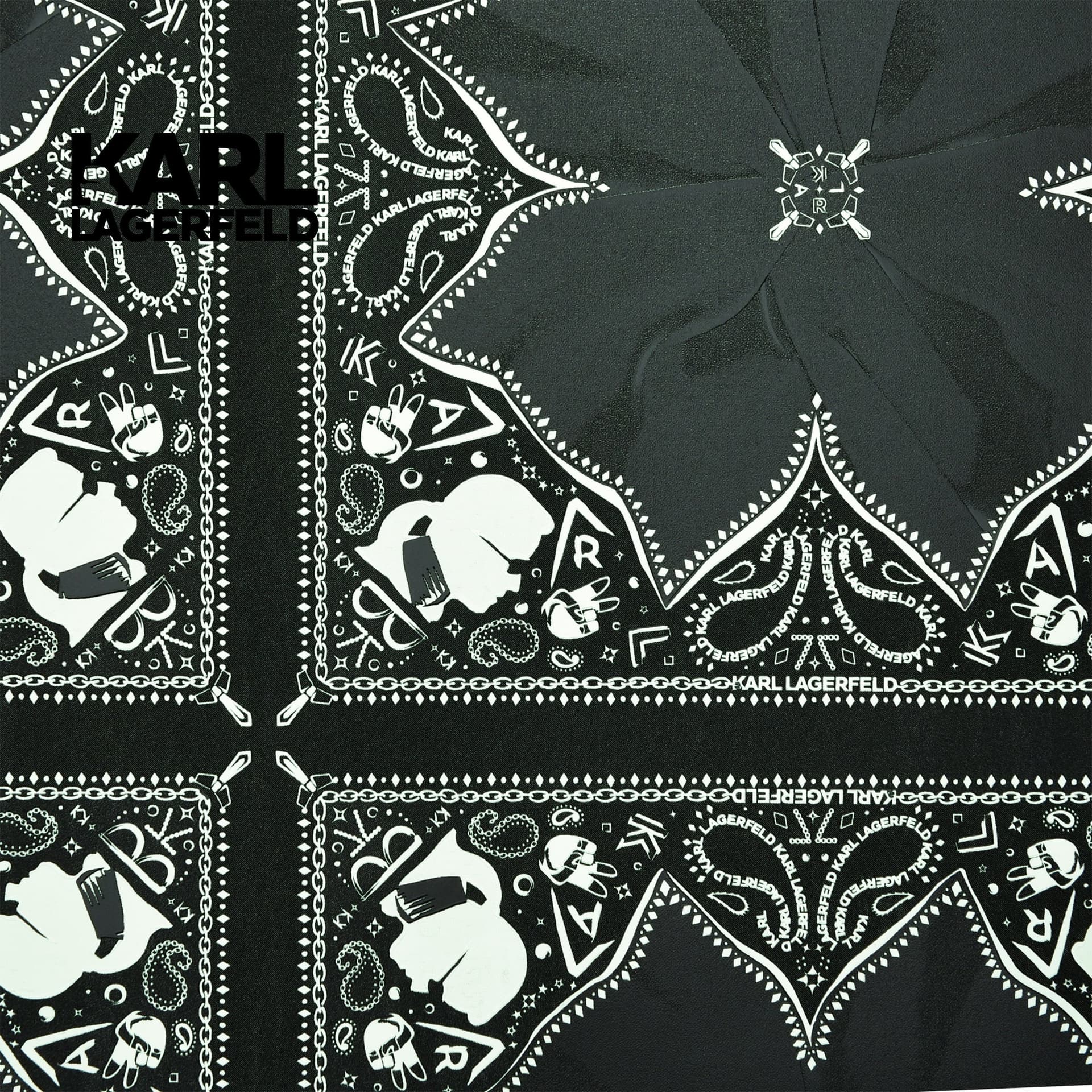 5,32mq Rotolo Carta da Parati griffata KARL LAGERFELD in TNT a rilievo multigloss PREMIUM 10,05x0,53mt cod. 37845-2 - 7