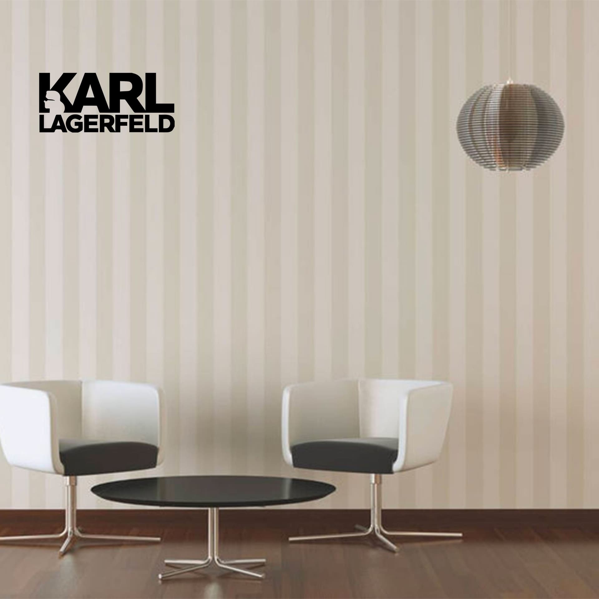 5,32mq Rotolo Carta da Parati griffata KARL LAGERFELD in TNT a rilievo multigloss PREMIUM 10,05x0,53mt cod. 37849-5 - 4