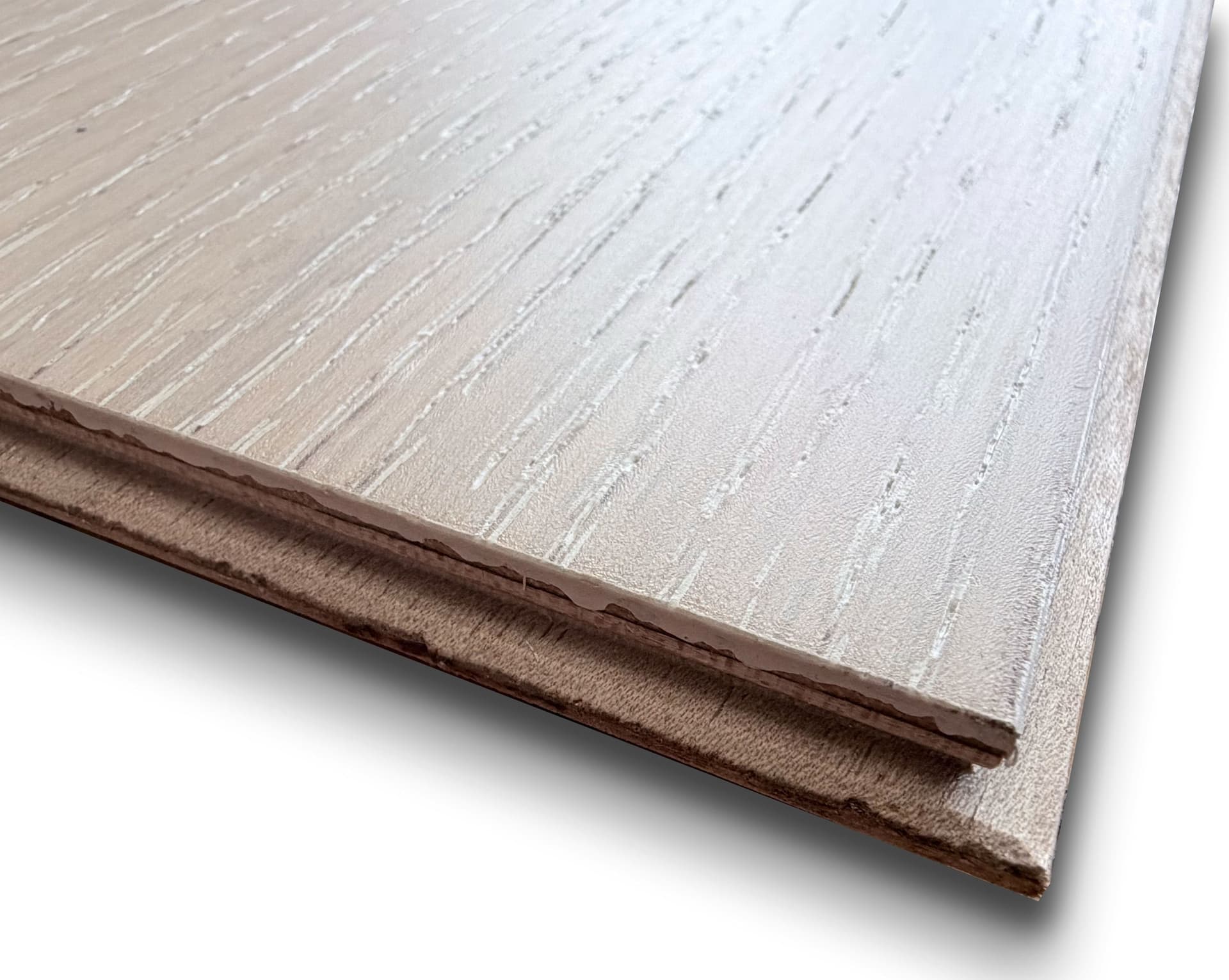 €29,99MQ *STOCK LUXURY* Lotti da 92mq Listoni in Rovere sbiancato RIGATINO prefinito poro aperto ANTIGRAFFIO 10x165x1210mm - 3