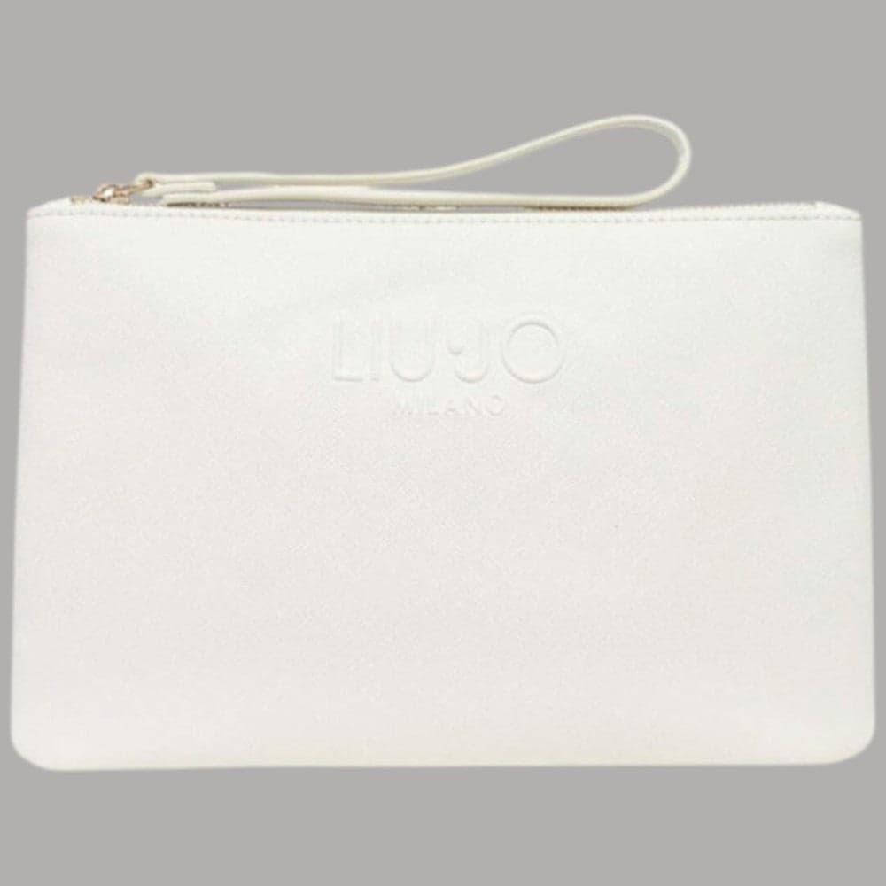 Liu Jo Pochette Media Saffiano con Logo e Polsiera - AA6225ES029 - 9