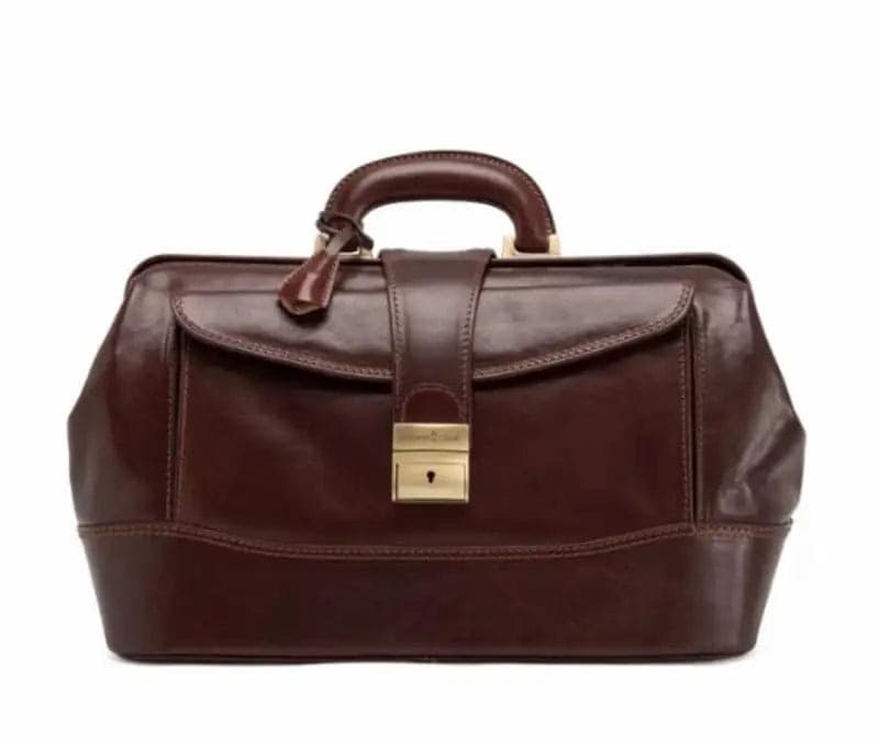 911094 Borsa Medico Gianni Conti Marrone 0000000499