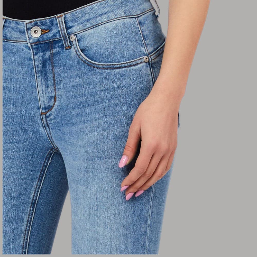 Liu Jo Jeans Skinny Risvolto Bottom Up Denim Stretch Eleganti - 2