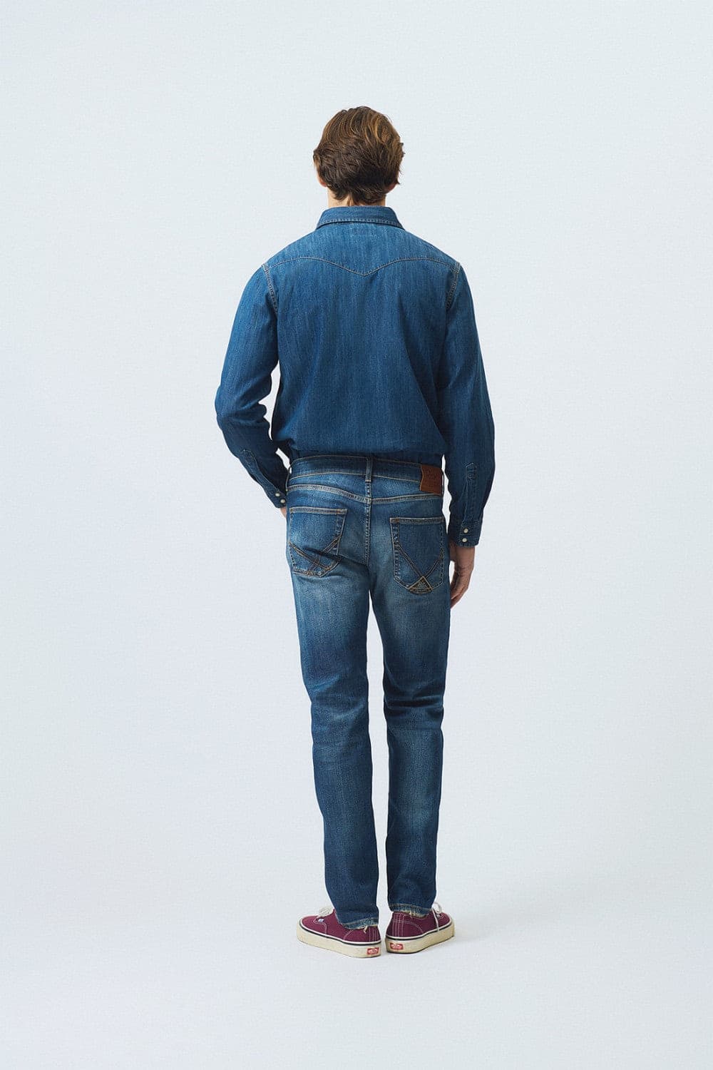 Roy Roger's jeans uomo 517 denim Elast Jcole denim - 3