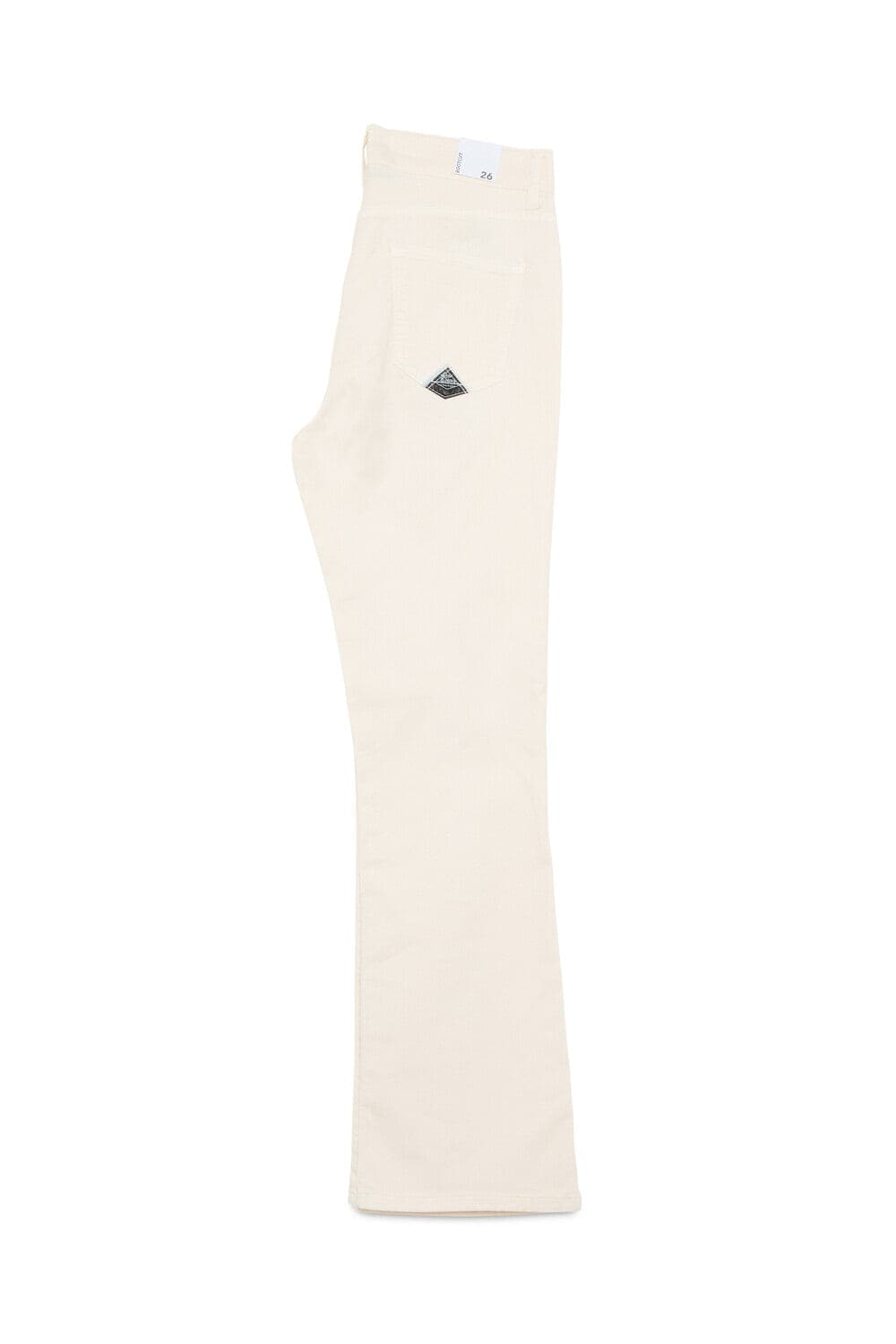 Roy Roger's Zandra pantalone donna drill light elast Crow Butter - 2