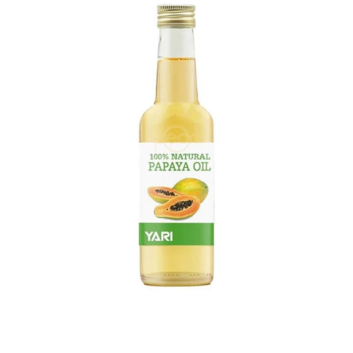 YARI 100% PURE NATURAL PAPAYA OIL HAIR OIL 250ML PER CAPELLI N SKIN