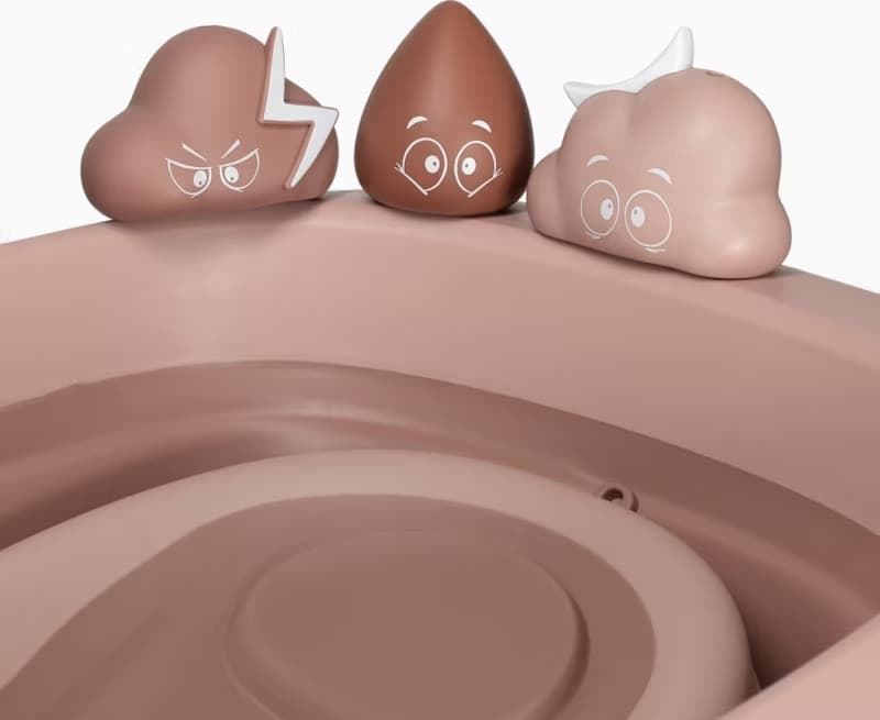 Set Bagno Twistshake con Vaschetta e giocattoli - 5