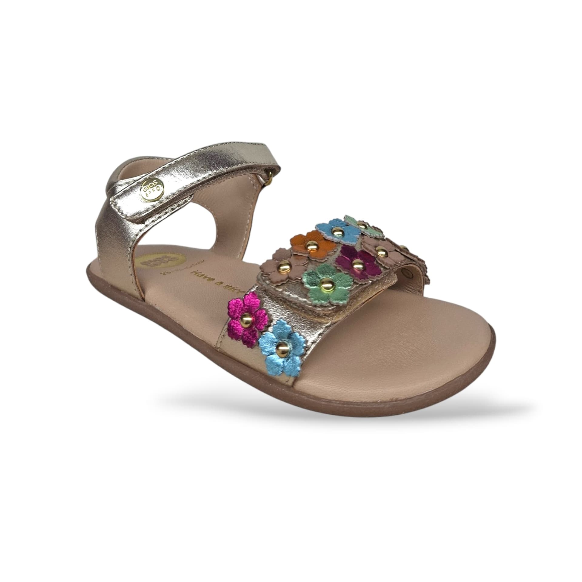 Sandali Bambina GIOSEPPO LOITOK 78808 – Multicolor in Pelle | Velcro per un Look Vivace e Pieno di Colore - 2