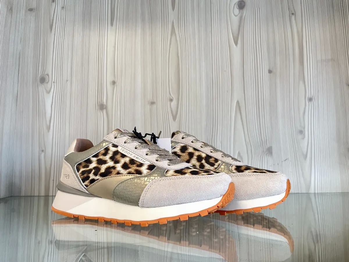 TEDDY SMITH Sneakers Donna Beige
