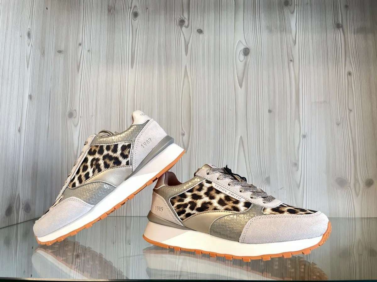 TEDDY SMITH Sneakers Donna Beige - 6