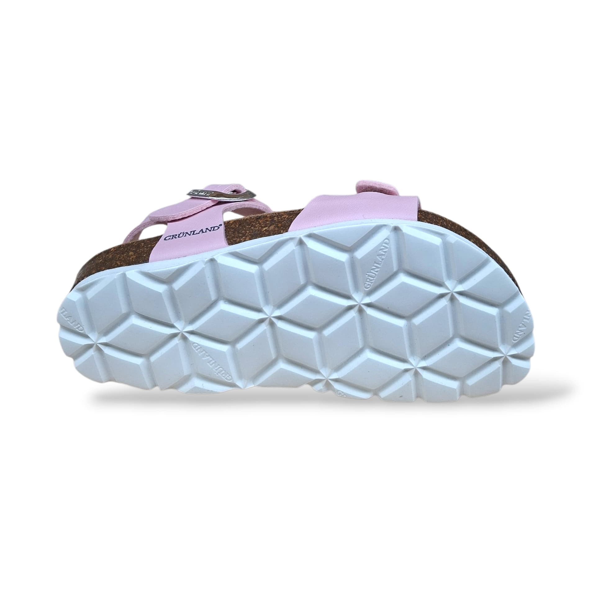 Sandalo Bio Sughero Bambine e Ragazze Grunland Junior Luce Rosa – Fibia Sottopiede Sughero EVA - 5